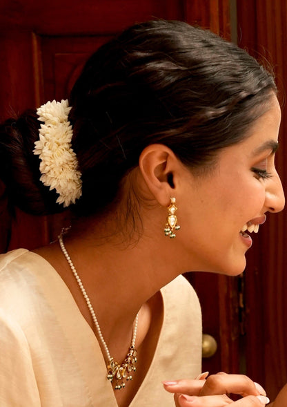 Nargis Silver Earrings