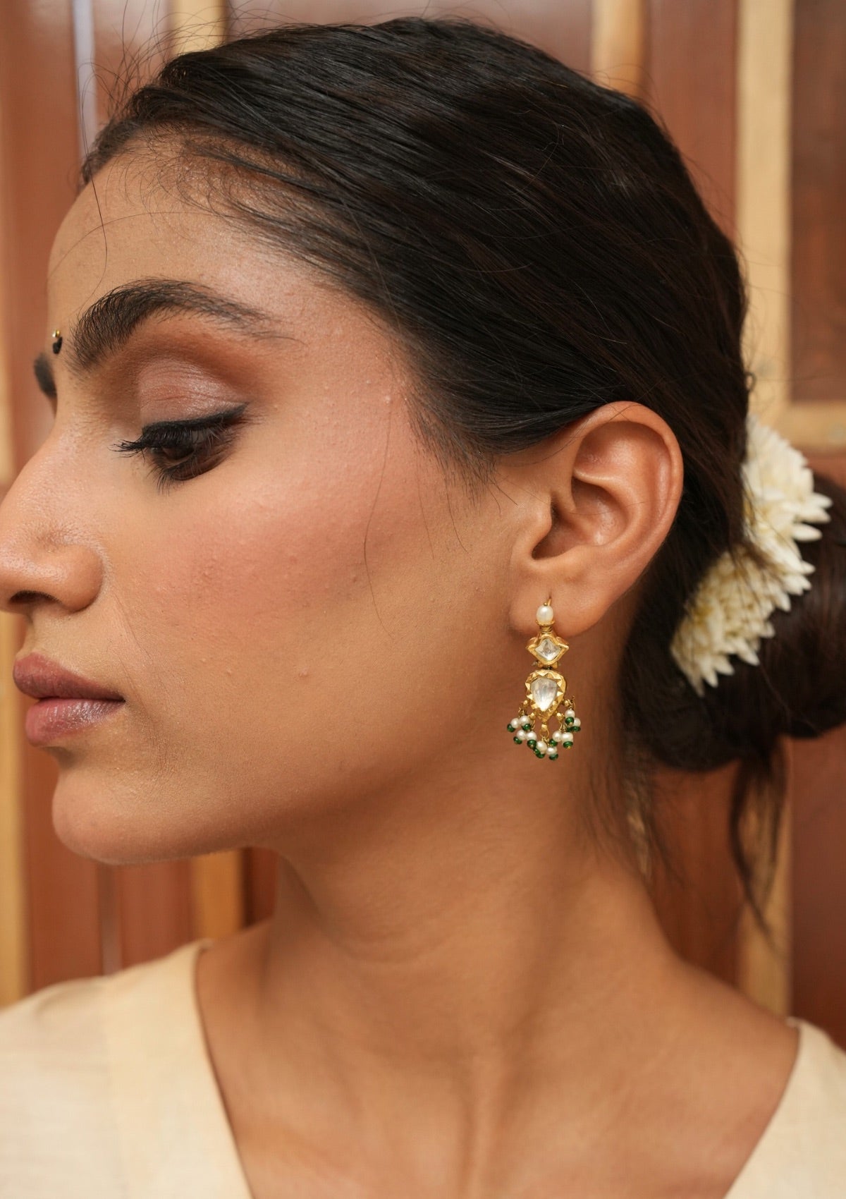 Nargis Silver Earrings