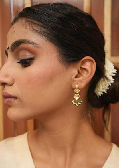 Nargis Silver Earrings