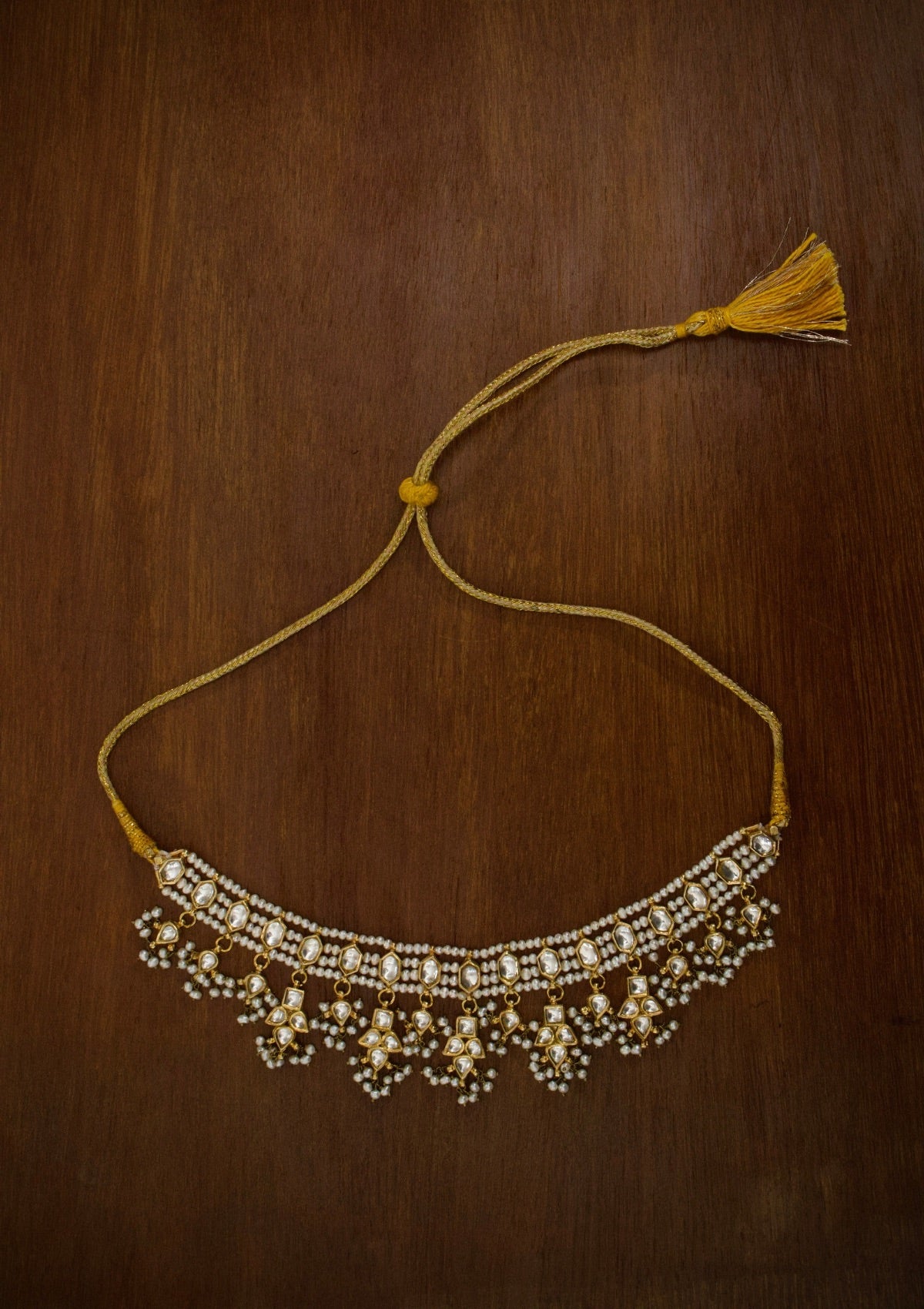 Jashan-E-Noor Silver Necklace