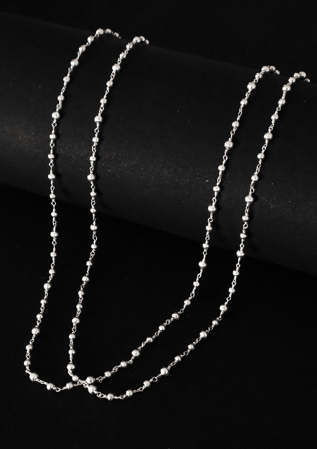 Sitara Silver 2 line Chain